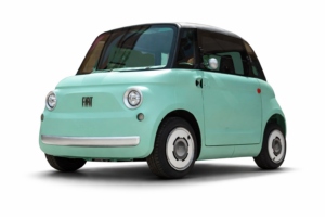 Fiat Topolino électrique compacte au design rétro et urbain