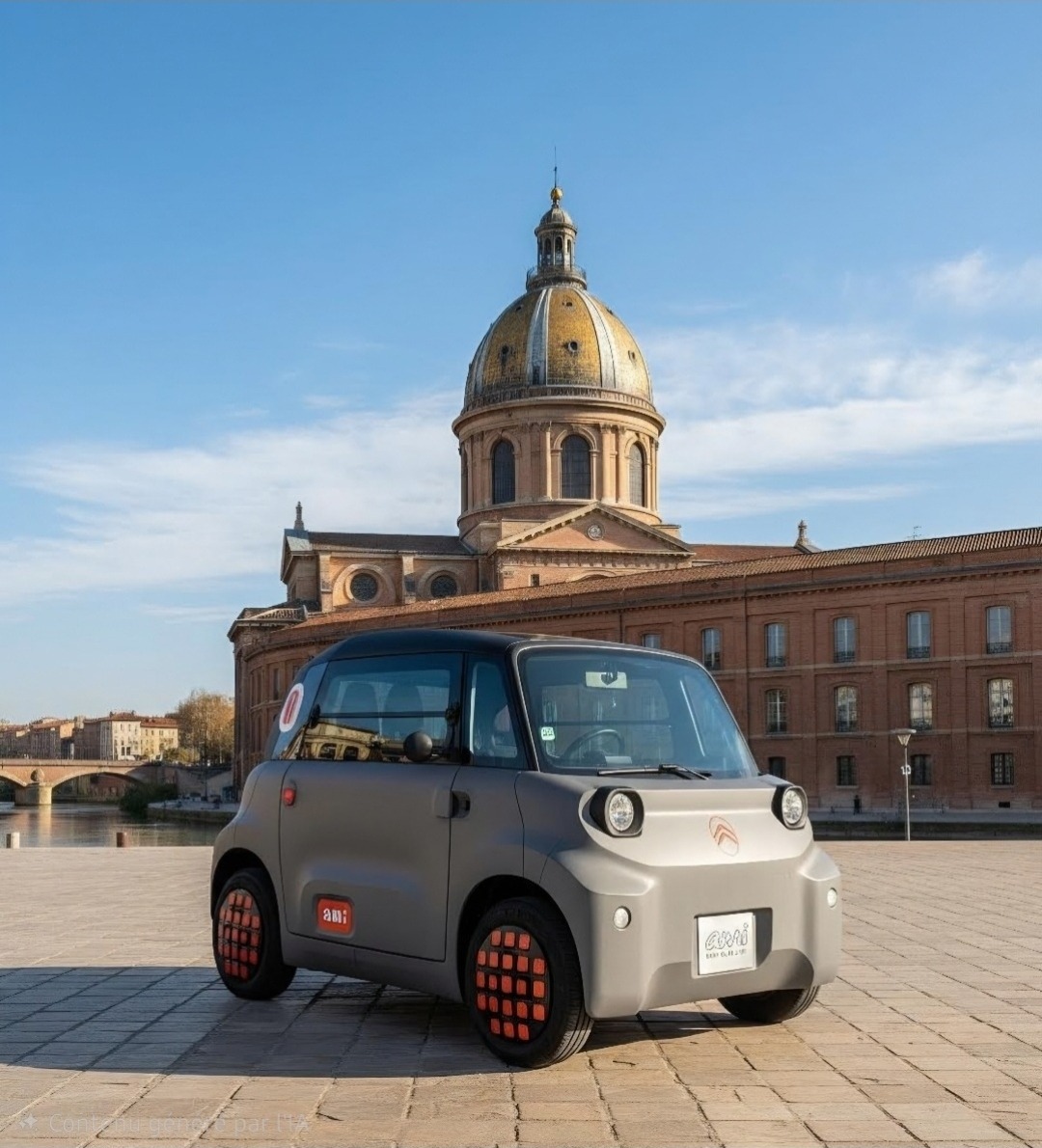 Citroën AMI électrique à louer à Toulouse